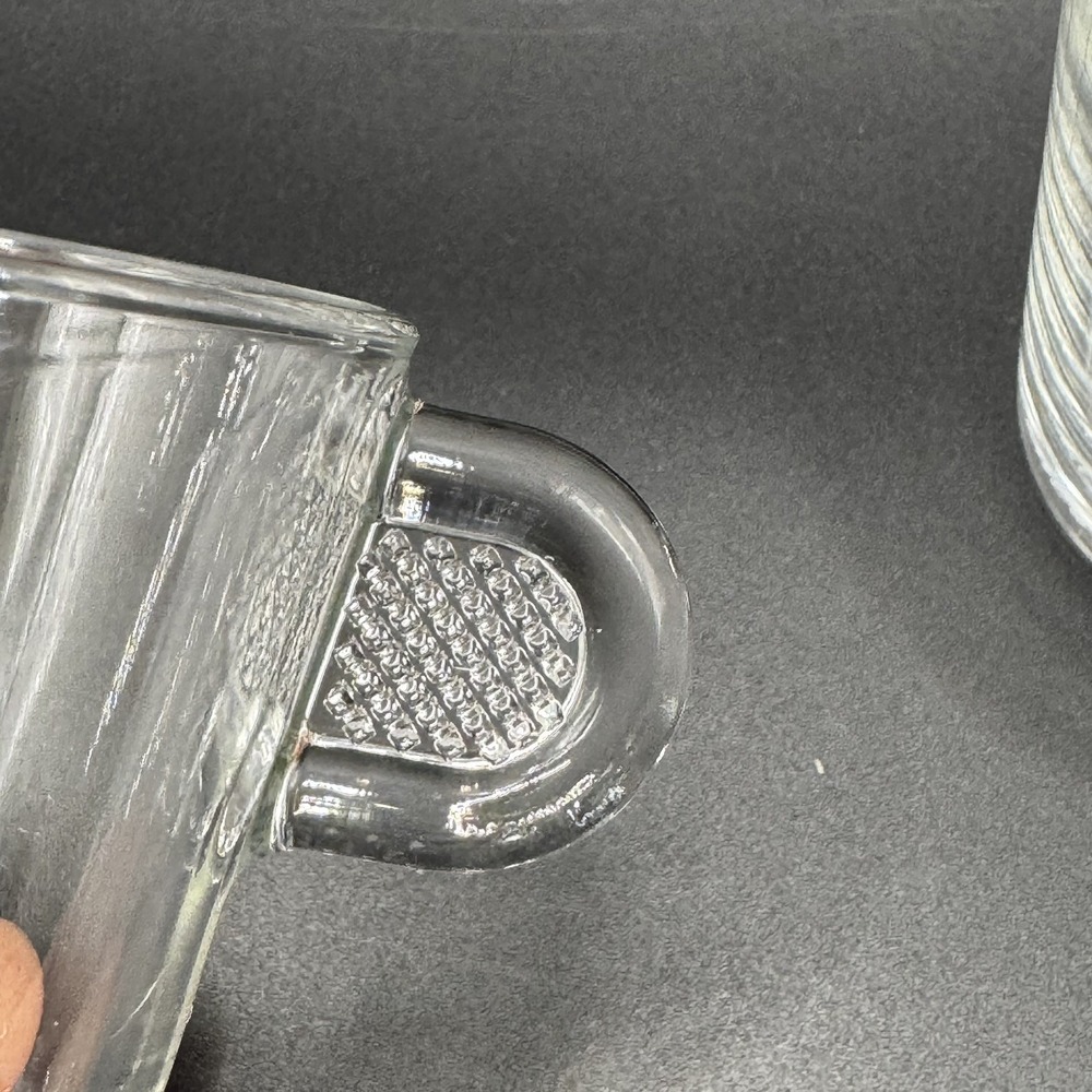 Nespresso Glass Collection Clear Demitasse Espresso Coffee Mug Cup Set of 2 - Picture 5 of 9